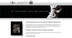 Desktop Screenshot of lincolndojo.com